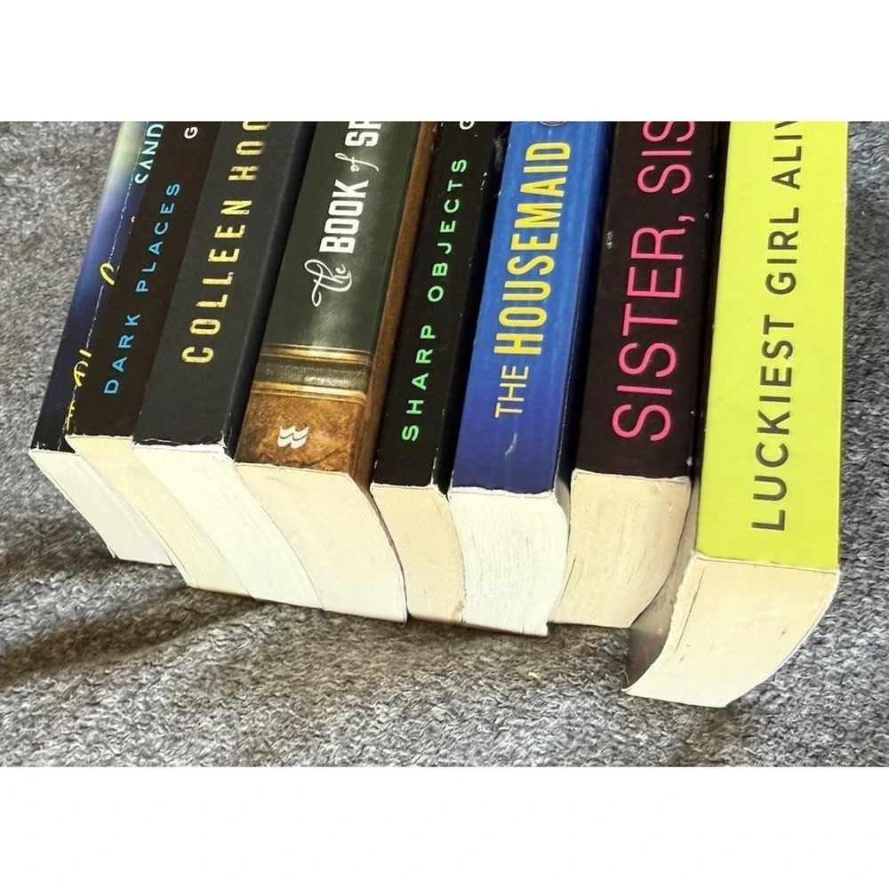 8 Book Thriller Mystery Lot‎ Flynn Hoover McFadden Verity Housemaid